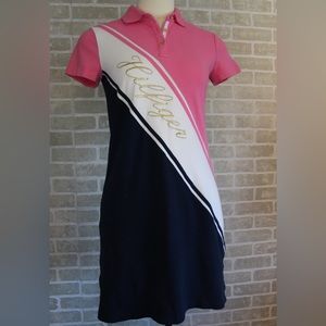 Tommy Hilfiger Pink & Navy dress